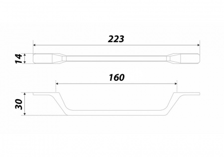 Ручка RS297BL.4/160