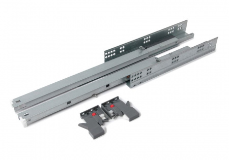 Направляющие DВ 8885 Zn/500 шариковые, скр. монтажа B-slide PUSH