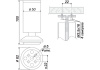 Опора N302CP/CP.1 Нога N0150/50 PC
