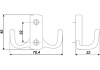 Крючок K204SN.6 (K0450)