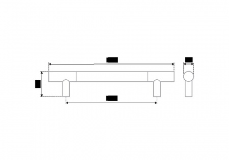 Ручка RS055CP/SC.4/160 (S5541/160SC)