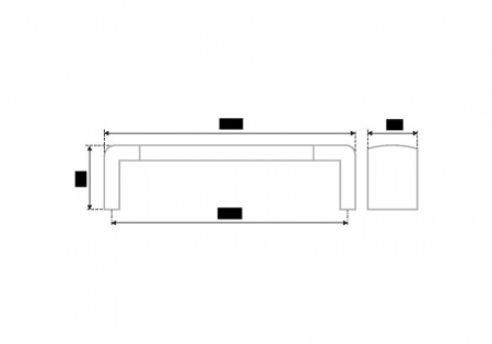 Ручка RS053CP/SC,4/160 (S5341/160) (15шт)