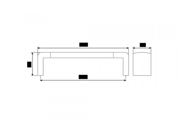 Ручка RS053CP/SC,4/160 (S5341/160) (15шт)