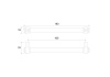 Ручка RR008BSBN.4/160 мебельная