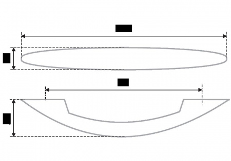 Ручка RS011SC.3/96 (S1160/96) (50 шт)