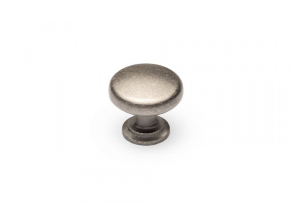 Ручка-кнопка FK461 knob, античный никель матовый (RK-089-BAZ)