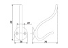Крючок K208SC.6 (K0860)