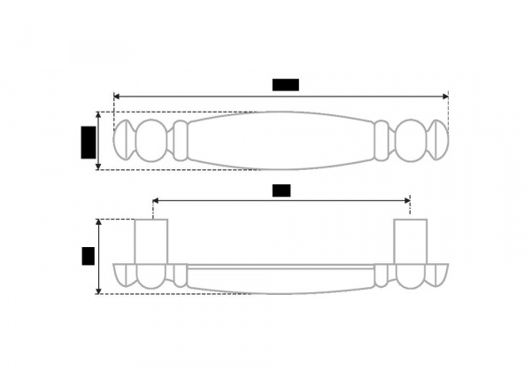 Ручка RS120MAB/Bg.4/128