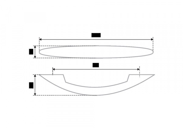 Ручка RS011GP,3/96 (S1130/96) (50шт)