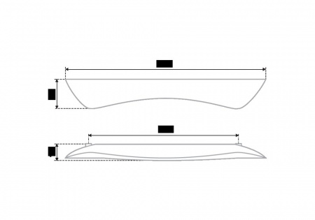 Ручка RS253 CP/160 (30шт)