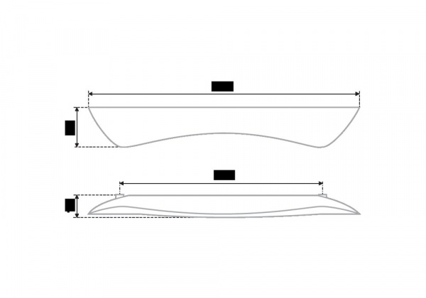 Ручка RS253 CP/160 (30шт)