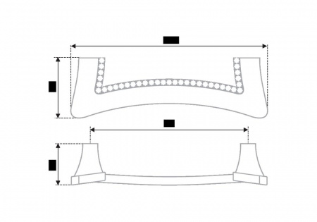 Ручка RS423CP/CrT.4/96 (25шт)