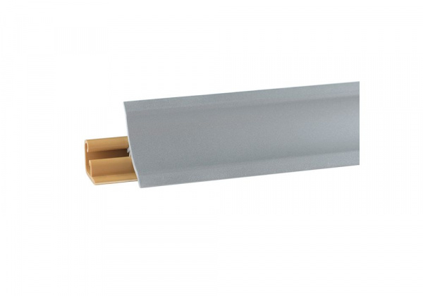 Плинтус для столешницы 23-610 "алюминий "3,0м