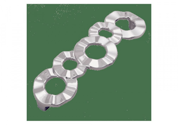 Ручка RT111BL.1/320/400 мебельная торцевая AL