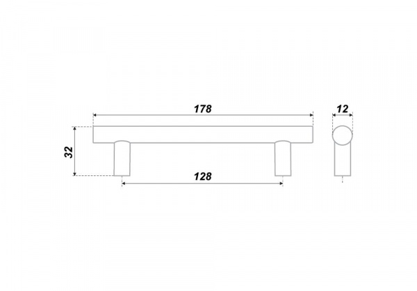 Ручка RR002CP.5/128 (R0240/128) (20 шт)