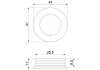 Ручка RC419CP.1
