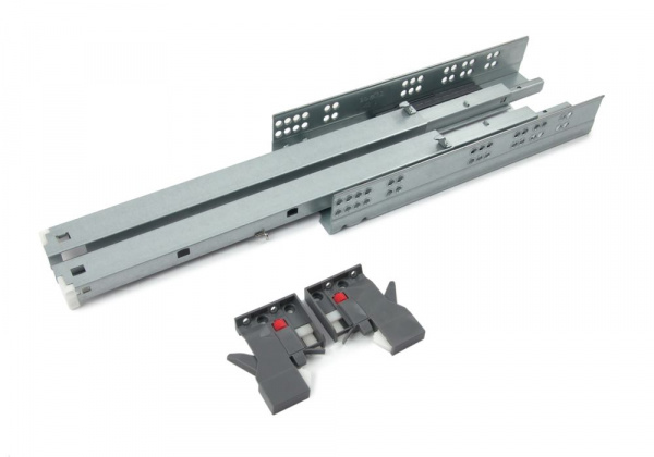 Направляющие DВ 8885 Zn/400 шариковые, скр. монтажа B-slide PUSH