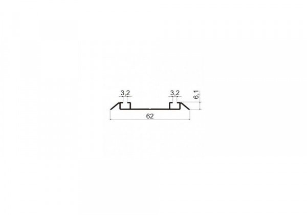 А59.MS320(С) Направляющая нижняя L-5,8