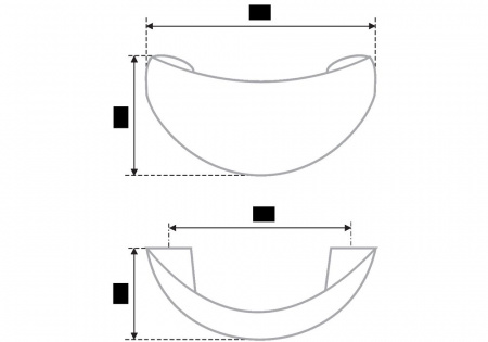 Ручка RS001CP.3/32 (S0140/32) (50 шт)