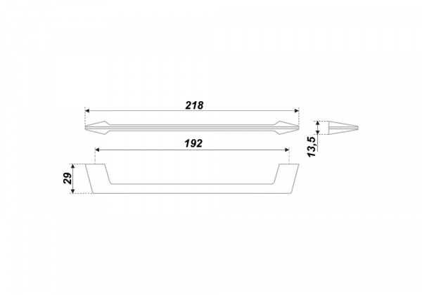 Ручка RS289BL.4/160