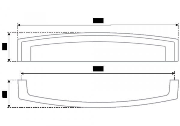 Ручка RS402EAB.4/128 мебельная