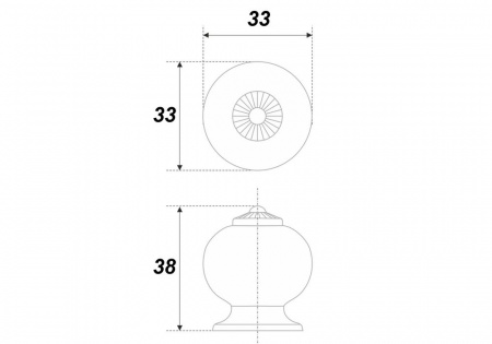Ручка RC106AB.3/W