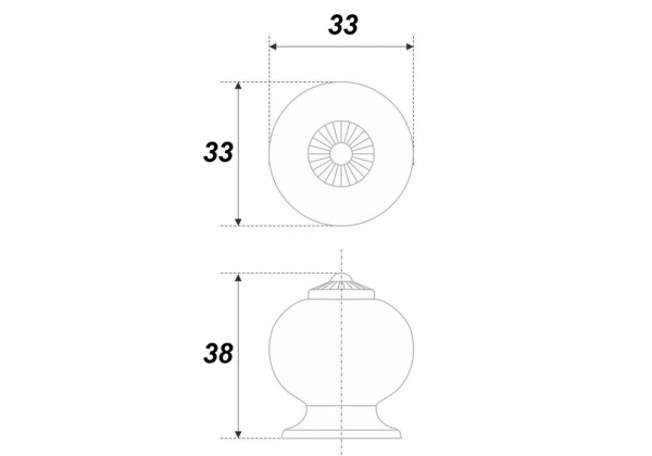 Ручка RC106AB.3/W