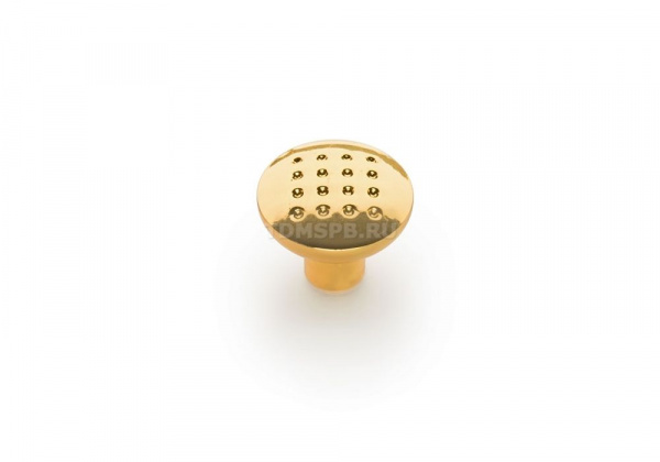 Ручка-кнопка LK8105L G, золото (С1430)
